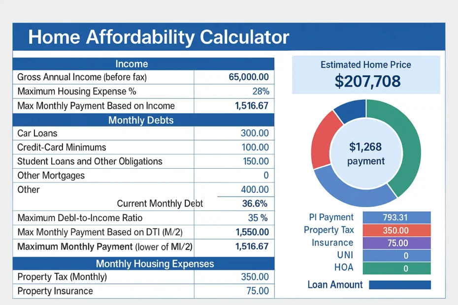 Home Affordability Analysis