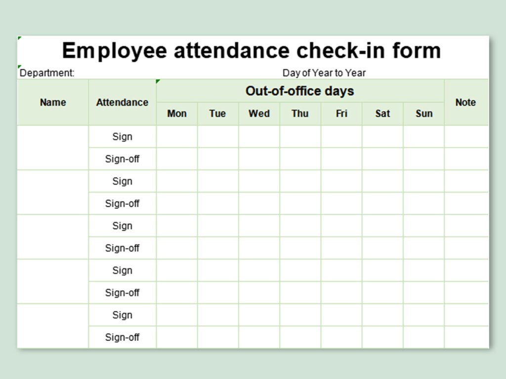 Employee Attendance Check