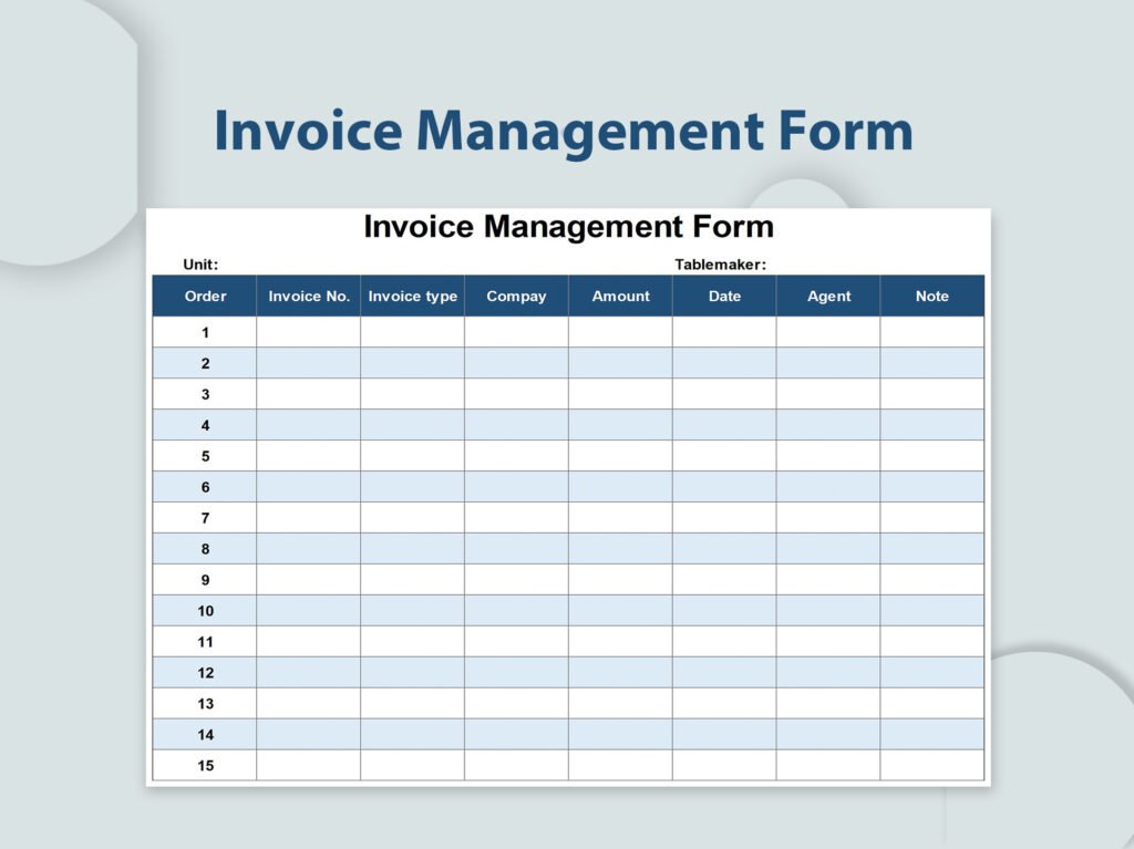 invoice